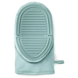 RAYEN Rękawica kuchenna bawełniano-silikonowa RA-6113.01 Turkusowy