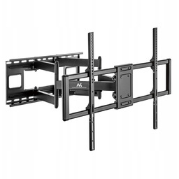 Uchwyt do Tv ekonomiczny obrotowy 60-120'' 120kg Czarny