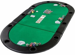 ZIELONY STÓŁ BLAT POKEROWY DO POKERA POKER KASYNO