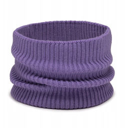 Komin wełniany merino dla dzieci Lawendowy 50-54