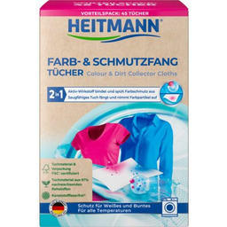 HEITMANN Chusteczki do prania Wyłapujące kolor i brud