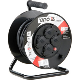 YATO Przedłużacz YT-81052 20 m Czarny