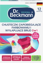 Dr. Beckmann, chusteczki wyłapujące kolor i wspomagające usuwanie