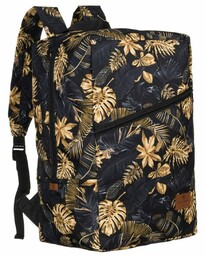 Plecak-torba podróżna z uchwytem na walizkę Peterson czarno