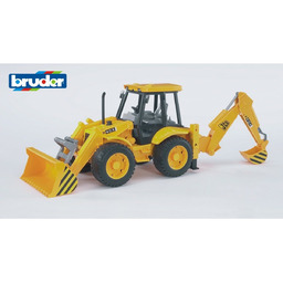 Bruder 02428 Traktor JCB nakładarka czołowa i koparka,