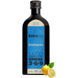 ESTROVITA Olej Omega 3-6-9 Immuno Cytrynowy (250 ml)