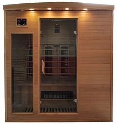 Sauna na podczerwień 175X135X190CM MO-CP4 Infrared Mazur