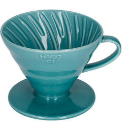 Ceramiczny Drip Hario V60-02 - Turkusowy