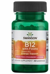 SWANSON Vitamin B12 with Folate (60 tabl.)
