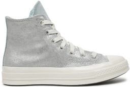 Trampki Converse Chuck 70 Suede Shimmer A08224C Szary