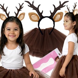 Strój jelonek tutu 30cm z opaską i piegami
