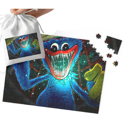 PUZZLE Huggy Wuggy WZORY Z BAJEK I GIER