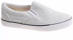 Wsuwane tenisówki damskie slip on Białe