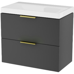 Excellent Blanko szafka 64 cm, czarny soft