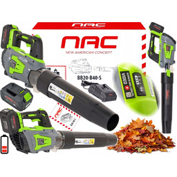 Nac Dmuchawa Akumulatorowa Ogrodowa do liści BB20-B40-S 20V
