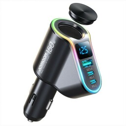 Joyroom szybka ładowarka samochodowa 4w1 USB-A QC3.0 /