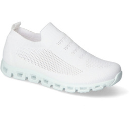 Lekkie wsuwane półbuty Sneakersy Białe siatkowe Sneakersy News