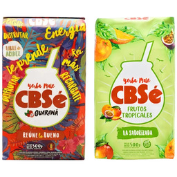 Yerba Mate CBSe Energia Guarana + Frutos Tropicales
