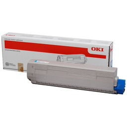 Toner oryginalny OKI 44844507 [Niebieski]
