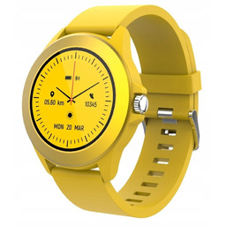 Smart Watch z pomiarem aktywności Żółty