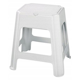 Taboret Ze Schowkiem Mocny Bisk 90902 Biały