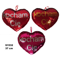 Pluszak Serce 37 cm Sun-Day S1532