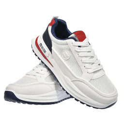 Sneakersy męskie buty sportowe ekoskóra wkładka Hi POLY