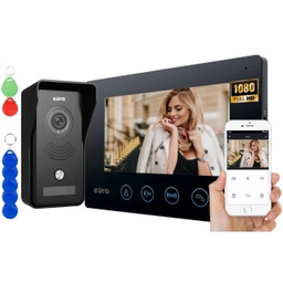 Eura-Tech Eura VDP-42A3 Gamma+ Czarny Wideodomofon jednorodzinny