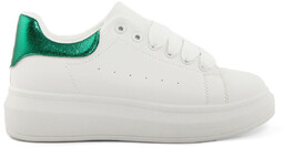 Sneakersy marki Fashion Attitude model FAG_8826_8. Kolor Zielony,