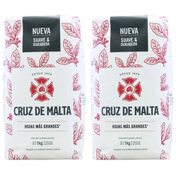 Yerba Mate Cruz de Malta Elaborada Con Palo