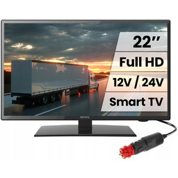 Telewizor Samochodowy Tir Bus Kamper 22 Cale Netflix
