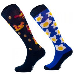 Comodo Podkolanówki jeździeckie KURA I JAJKO