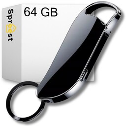 DYKTAFON SZPIEGOWSKI MINI CYFROWY PODSŁUCH MAŁY PENDRIVE 64GB