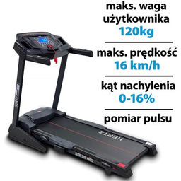 HERTZ FITNESS Bieżnia elektryczna Active 2 1840W 16km/h