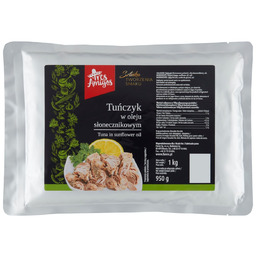 Tuńczyk w oleju roślinnym 1 kg