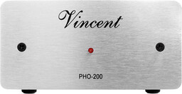 Przedwzmacniacz gramofonowy Vincent PHO-200 Kolor: Srebrny
