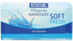 Delikatne Mydło z Gliceryną Soft Fresh, Elina, 100g