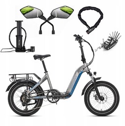 Rower Elektryczny Jobobike Romer Składak Bafang 15Ah Oficjalny