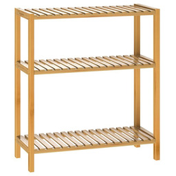 Regał Półka Z Bambusa 3 Półki Na Książki