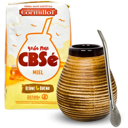 Zestaw do yerba mate CBSe Miel + Tykwa