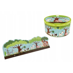 Puzzle 36 Podłogowe Farma, Scratch