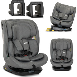 FOTELIK 40-150 CM 0-36kg I-SIZE OBROTOWY ISOFIX 360
