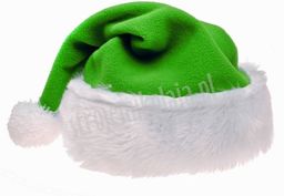 Czapka Mikołaja jasnozielona