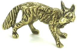 Figurka metalowa Lis ABINO
