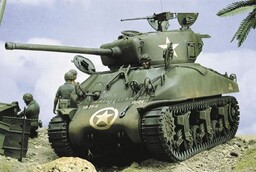 Italeri, M4A1 Sherman, Model do sklejania, 12+
