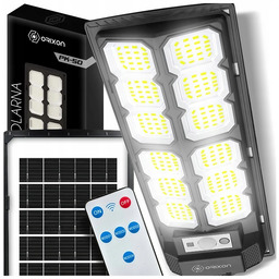 Lampa Solarna Zewnętrzna Led Uliczna Z Czujnikiem Ruchu