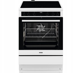 Kuchnia ceramiczna Electrolux Voss VKK65342HV Biała Katalityczne Para