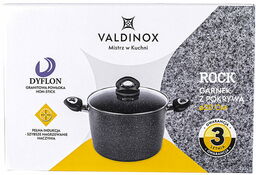 Garnek Valdinox rock 20cm na różne kuchenki, również