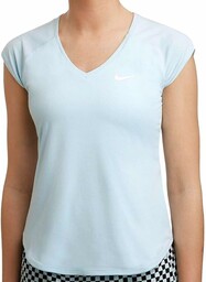 Nike Damski kort Pure Tennis Top, Topaz Mist/Topaz