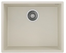 TEKA Zlewozmywak SQUARE 50.40 TG jasny kremowy mat